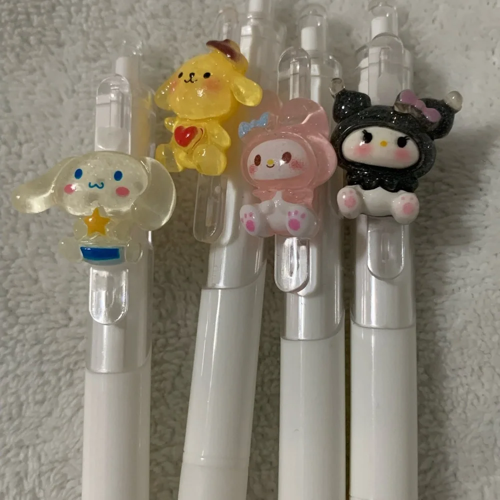 New Sanrio Characters Gel Ink Rollerball Pen Set of 4 - Picture 3 of 5